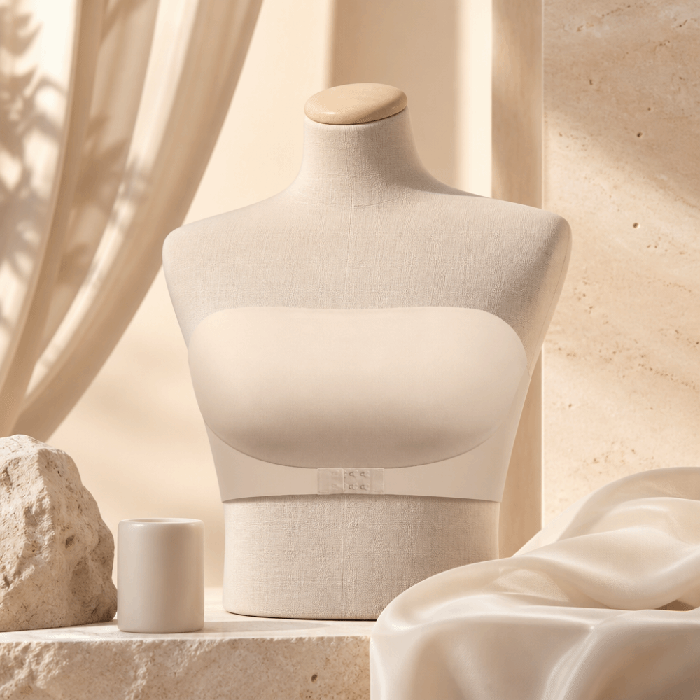 Full Coverage Bra - Comfortable Invisible Strapless Bra Push Up