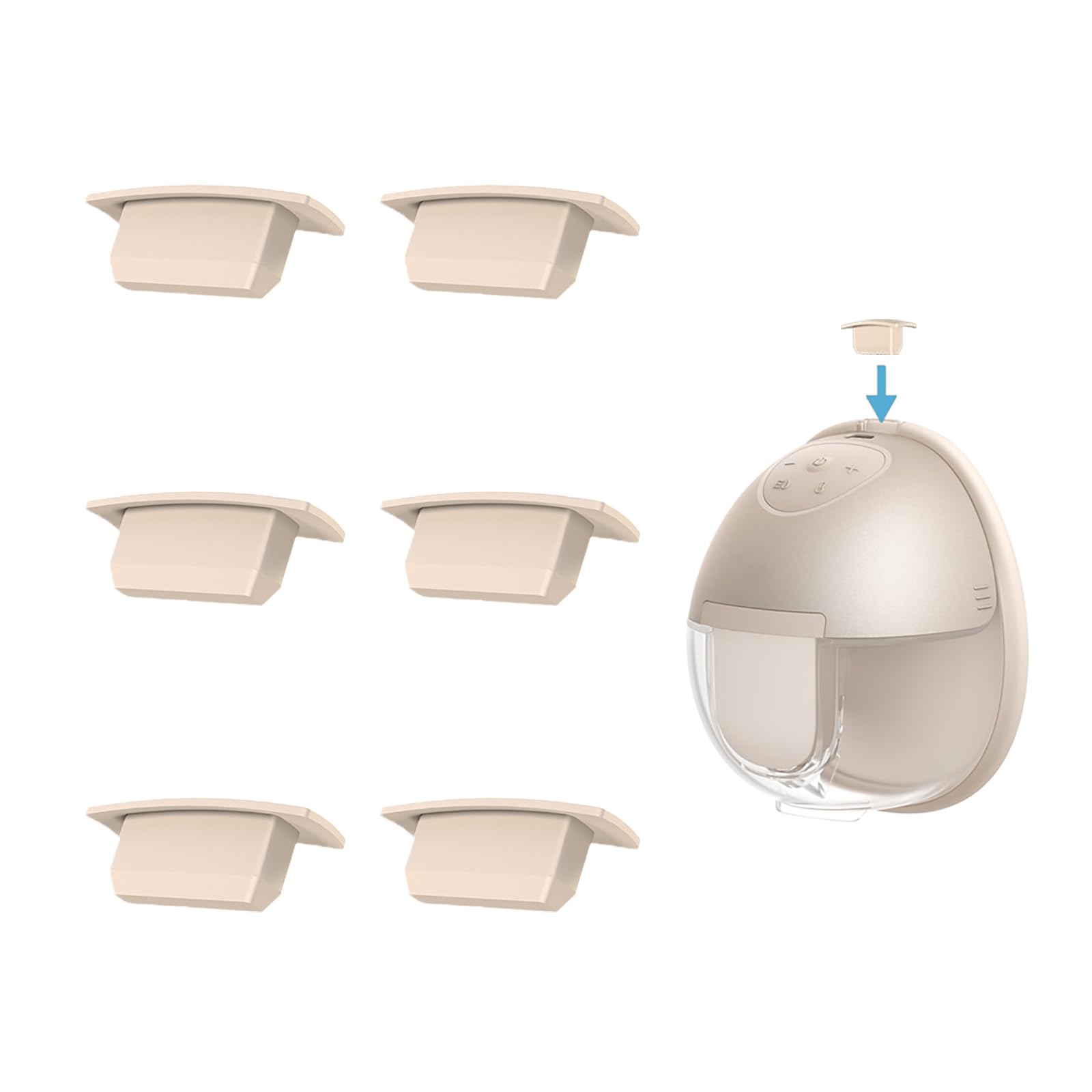 Nursing Bra Clip - 6pcs Replacement Spout Cap for eufy