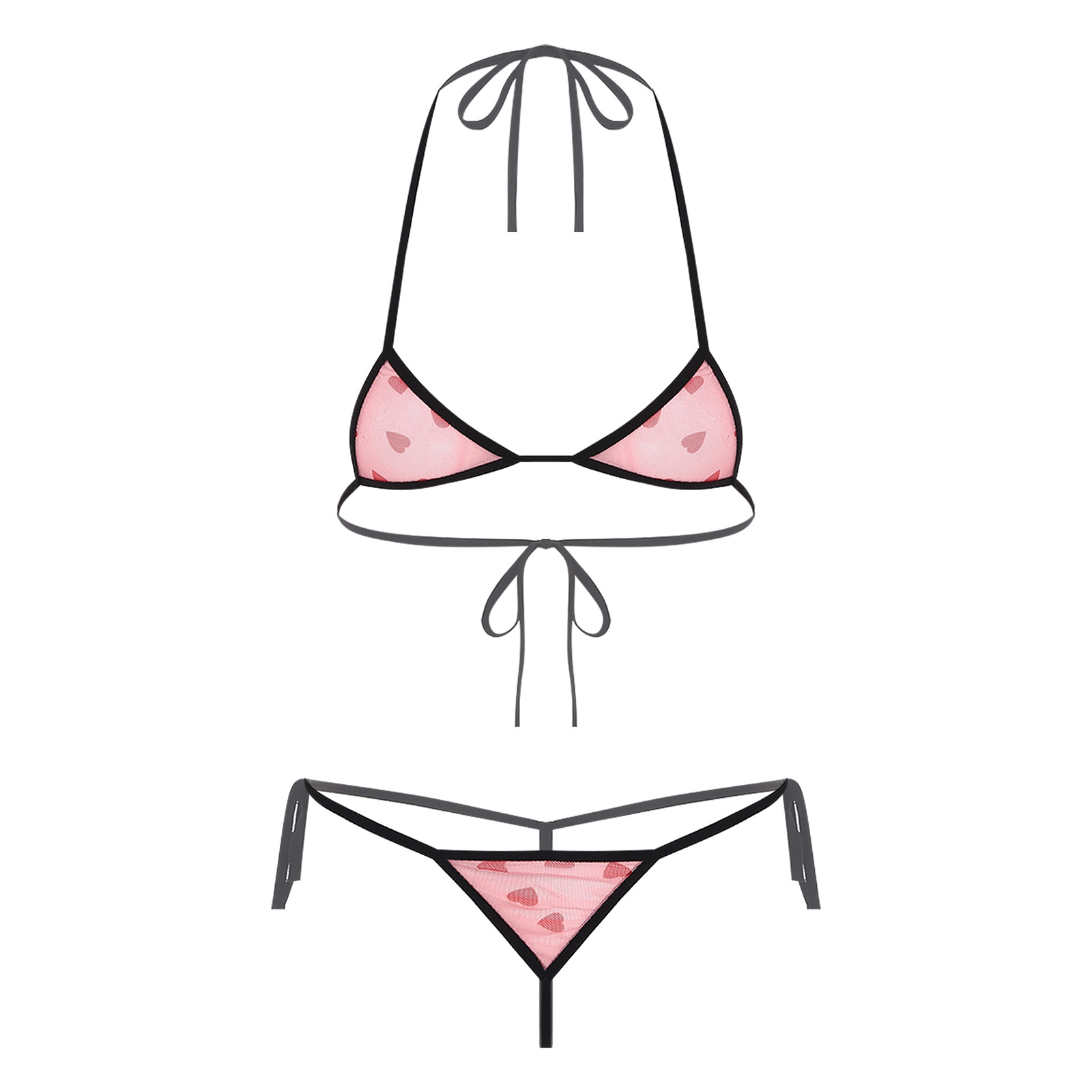Womens Micro Mini Bikini Linge - Sheer Bra Lace 리뷰 및 가격
