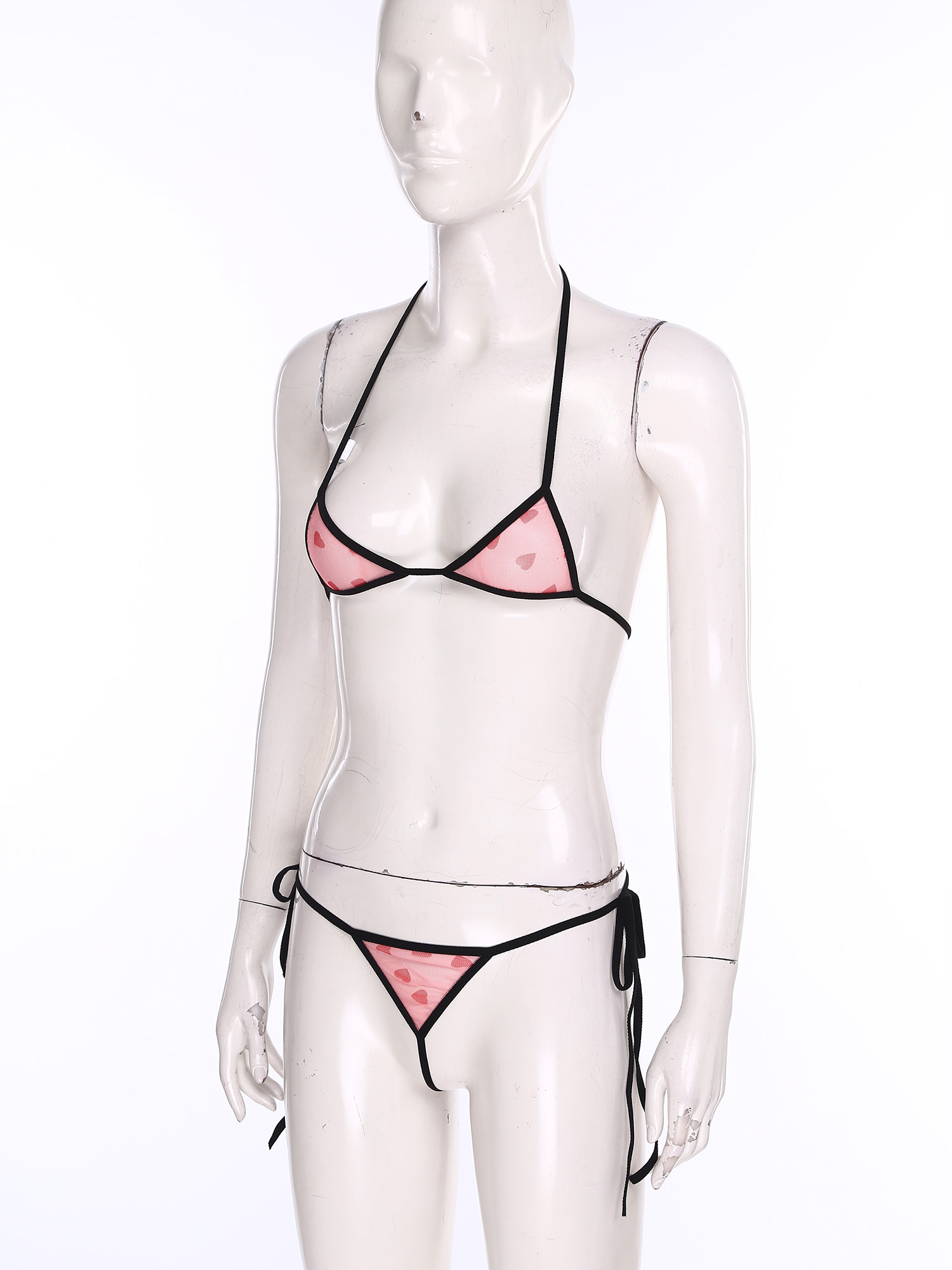 Womens Micro Mini Bikini Linge - Sheer Bra Lace 리뷰 및 가격