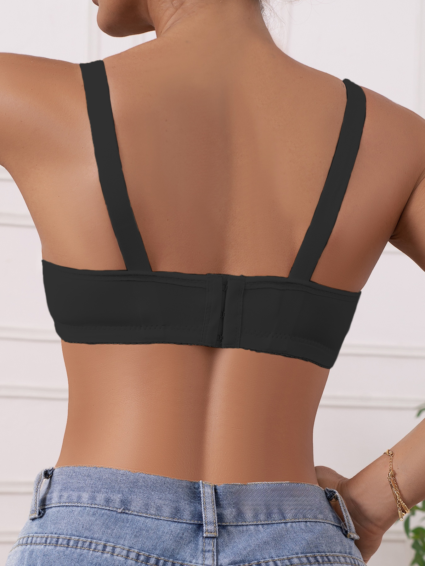 1pc Women's Seamless Wireless  - Full Coverage Bra 리뷰 및 가격