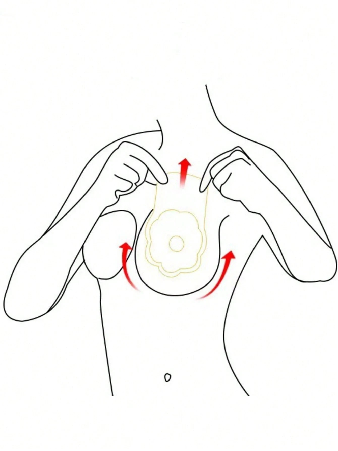 1pair Silicone Breast Lift Tap - Push Up Bra Silicone 리뷰 및 가격