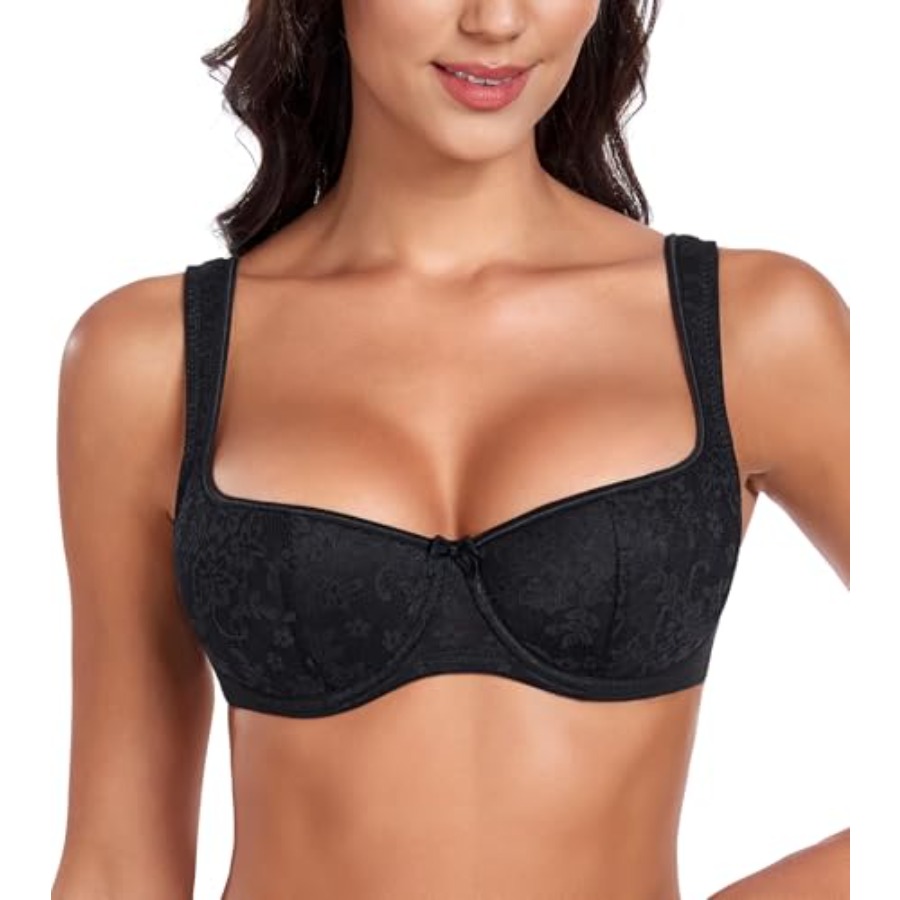DotVol Women's Lightly Padded  - Demi Bra Balconette 리뷰 및 가격