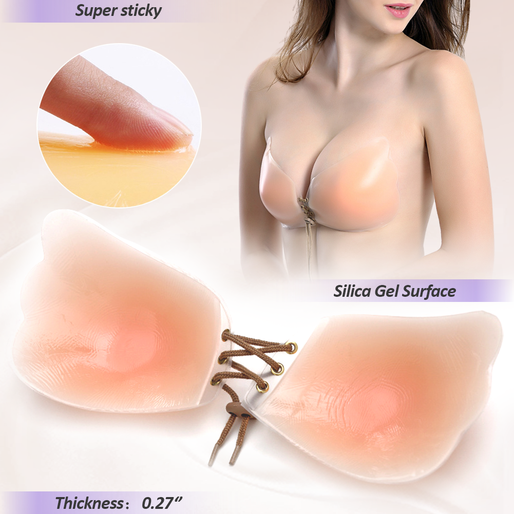 WEICHENS Breast Lift Adhesive  - Push Up Bra Silicone 리뷰 및 가격