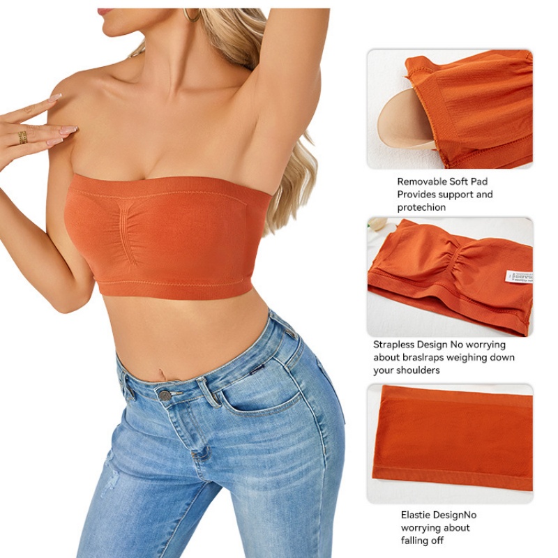 Large Size plus Wireless Tube  - Full Coverage Bra 리뷰 및 가격