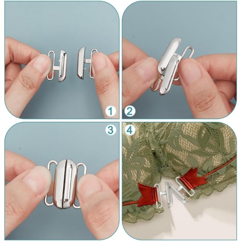 12 Sets 3 Colors Front Closing - Nursing Bra Clip 리뷰 및 가격