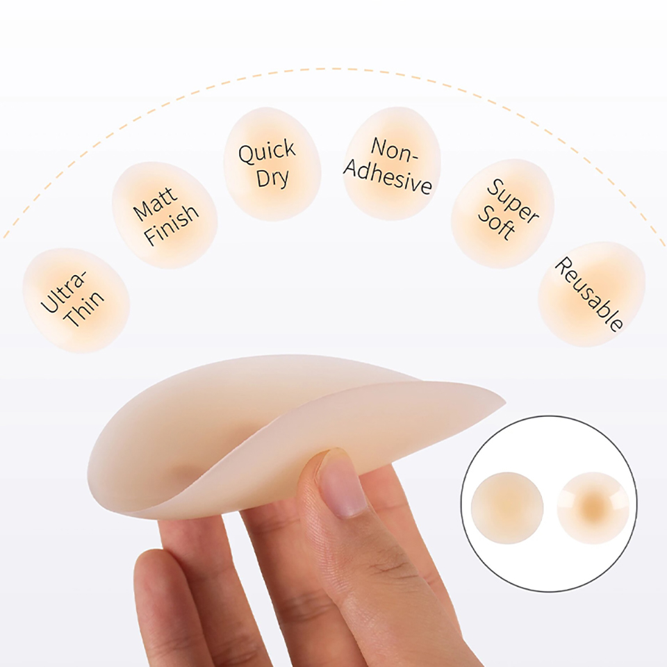 No Glue Self Adhesive Nipple C - Strapless Bra Adhesive 리뷰 및 가격