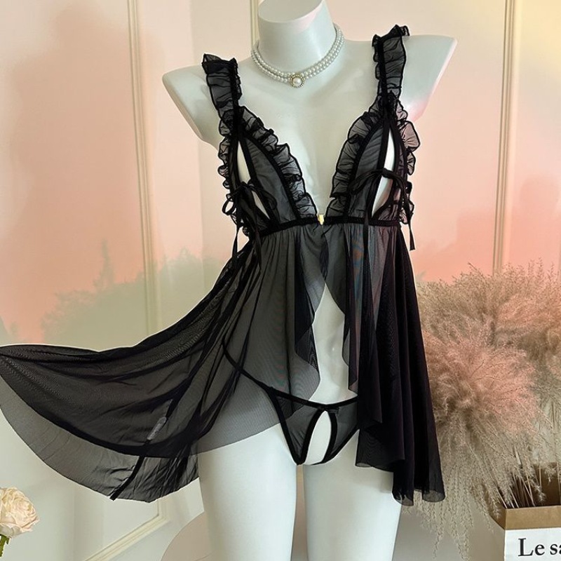 Women Pajamas Set Lace Open Br - Lace Bralette Set 리뷰 및 가격