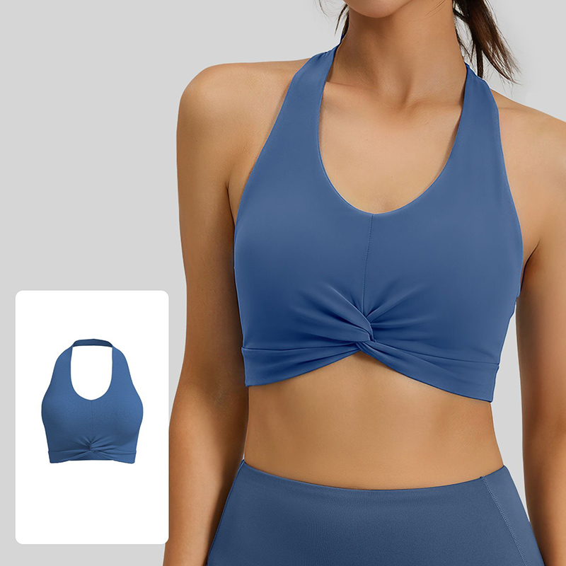New Women Halter Neck Sports B - Underwire Bra Padded 리뷰 및 가격