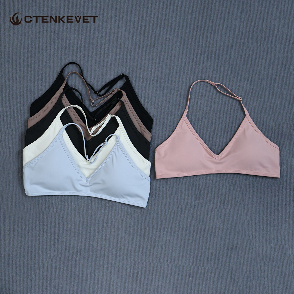 Women's Summer Halter Neck Pad - Sports Bra Racerback 리뷰 및 가격