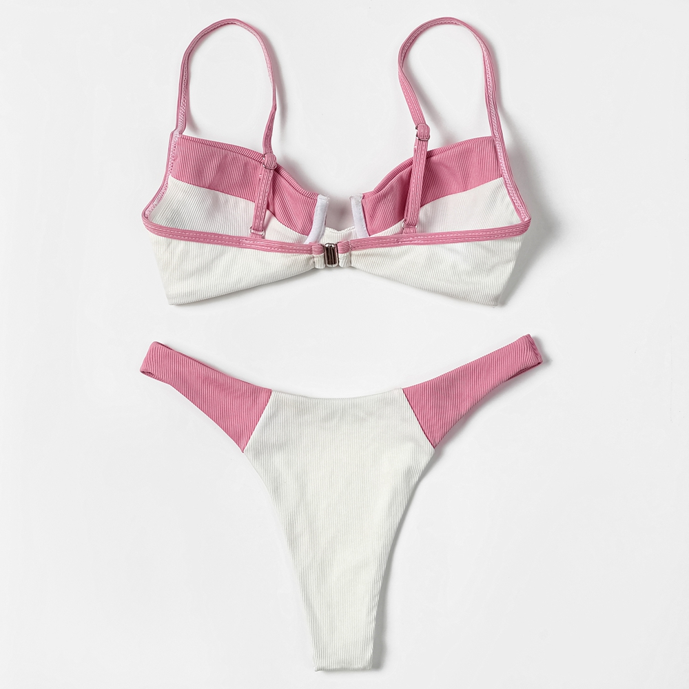 ZTVitality Ribbed Splicing Sex - Underwire Bra Padded 리뷰 및 가격