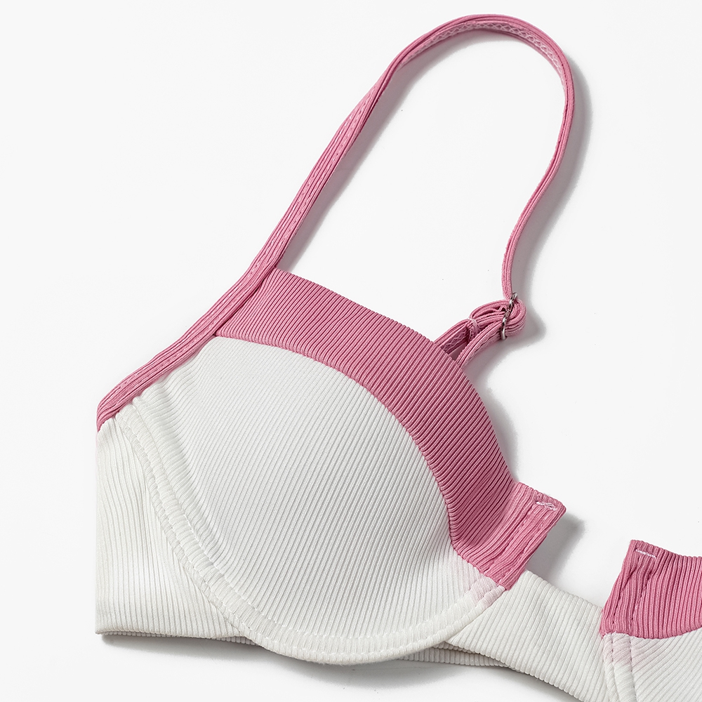 ZTVitality Ribbed Splicing Sex - Underwire Bra Padded 리뷰 및 가격