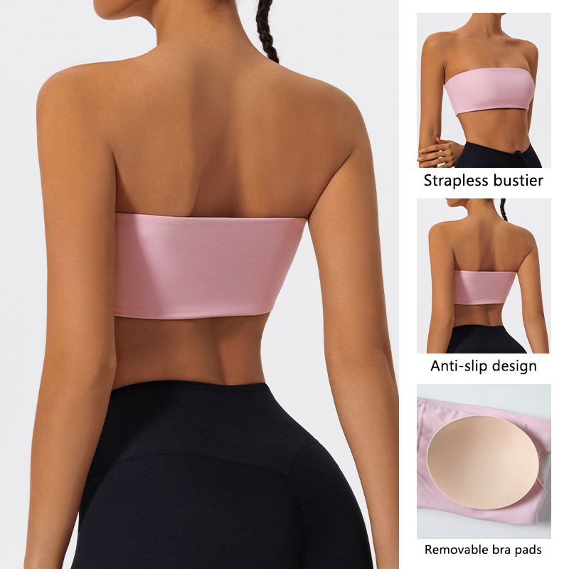 Strapless Sports Bra Gym Crop  - Sports Bra Racerback 리뷰 및 가격
