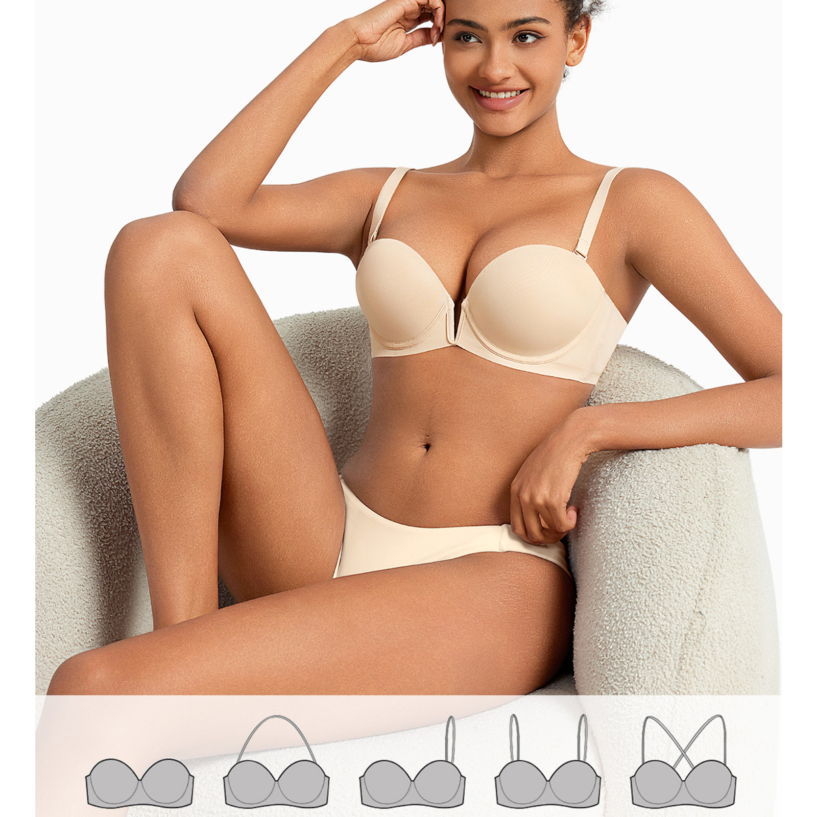 New Bra Push Up Underwire Ultr - Convertible Bra Multiway 리뷰 및 가격