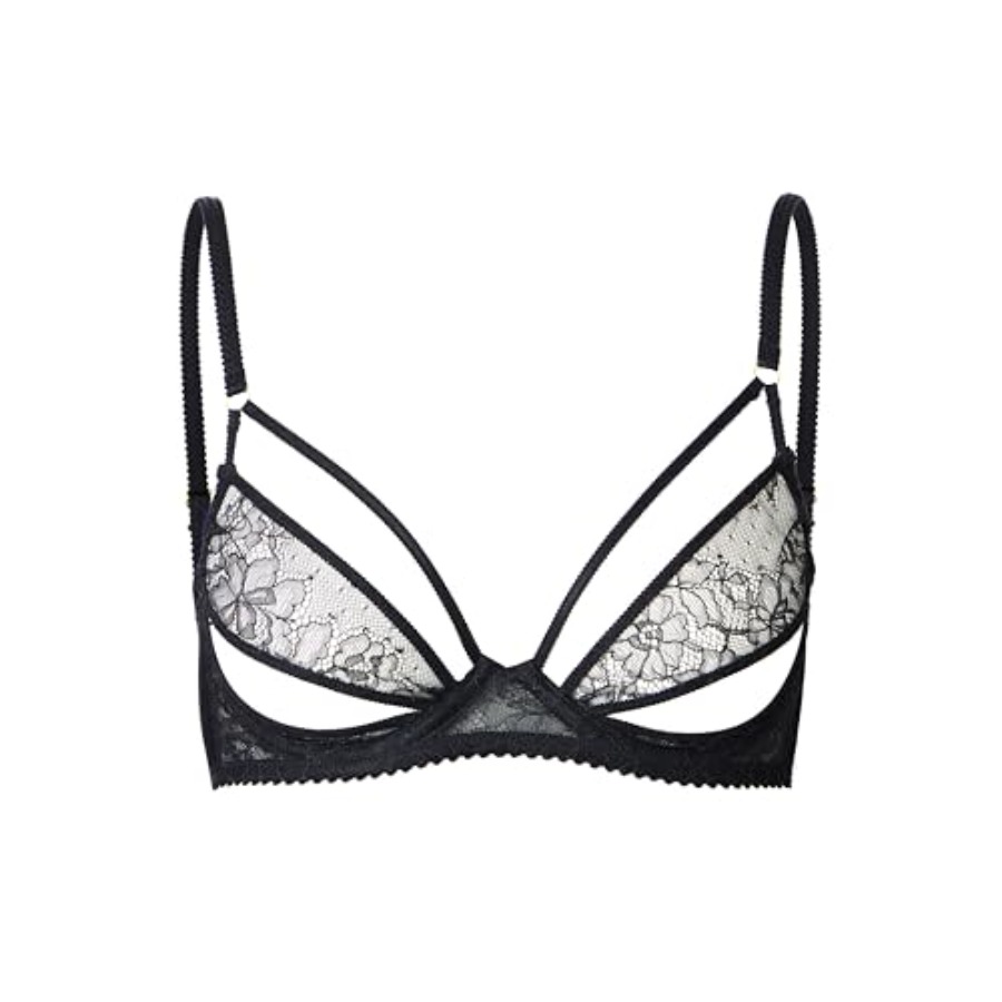 Faye Women's Sexy Lace Bra, Ba - Demi Bra Balconette 리뷰 및 가격