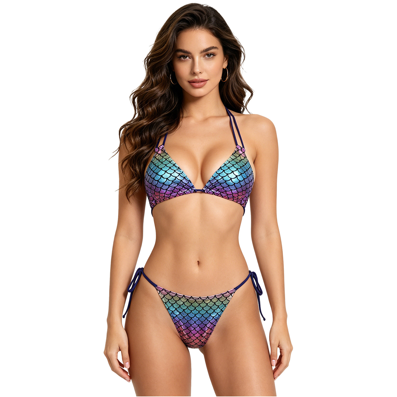 Women's Mermaid Bikini Swimsui - Underwire Bra Padded 리뷰 및 가격
