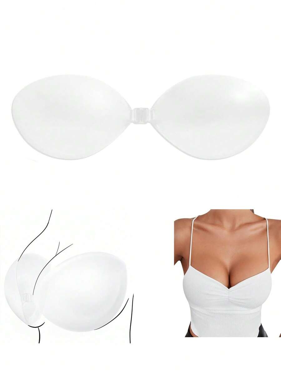 1 Pair Invisible Strapless Sil - Push Up Bra Silicone 리뷰 및 가격