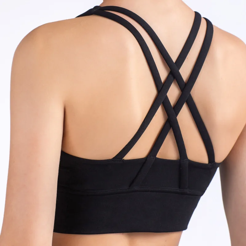 Summer Fashion Cross Back Wome - Sports Bra Racerback 리뷰 및 가격