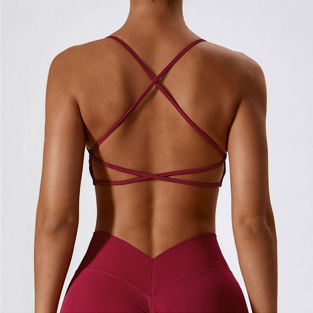 Women Cross Strap Sports Bra W - Sports Bra Racerback 리뷰 및 가격