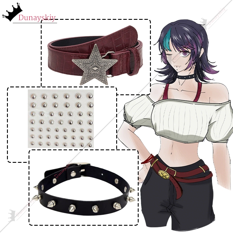 Cosplay Hoshi Kirara Roro JJK  - Lace Bralette Set 리뷰 및 가격