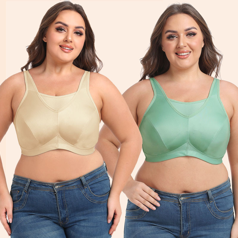 High Impact Plus Size Sports B - Full Coverage Bra 리뷰 및 가격