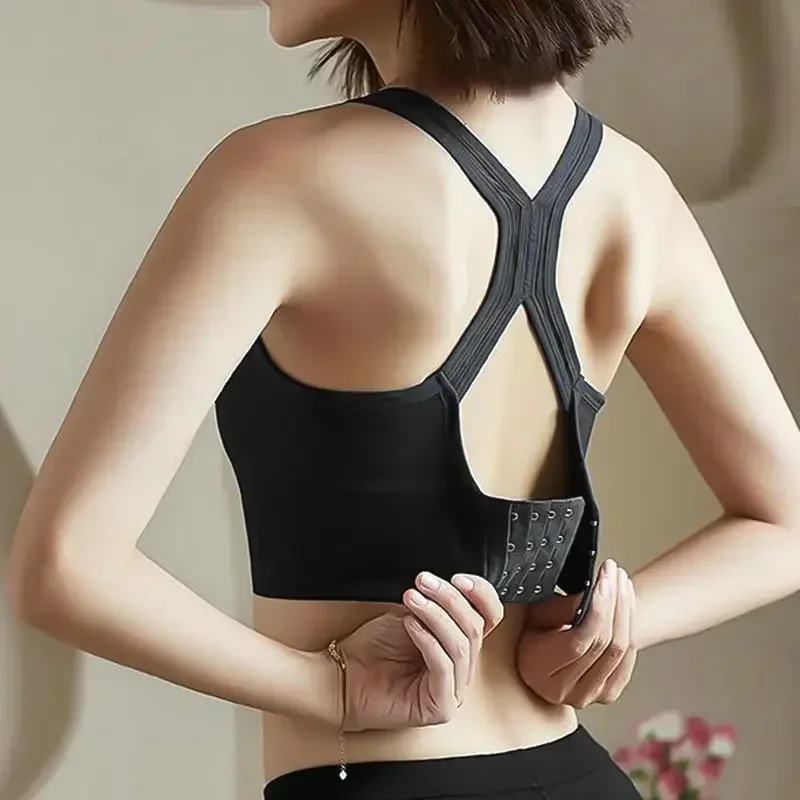 Shockproof Buckle Sports Bra W - T Shirt Bra Seamless 리뷰 및 가격